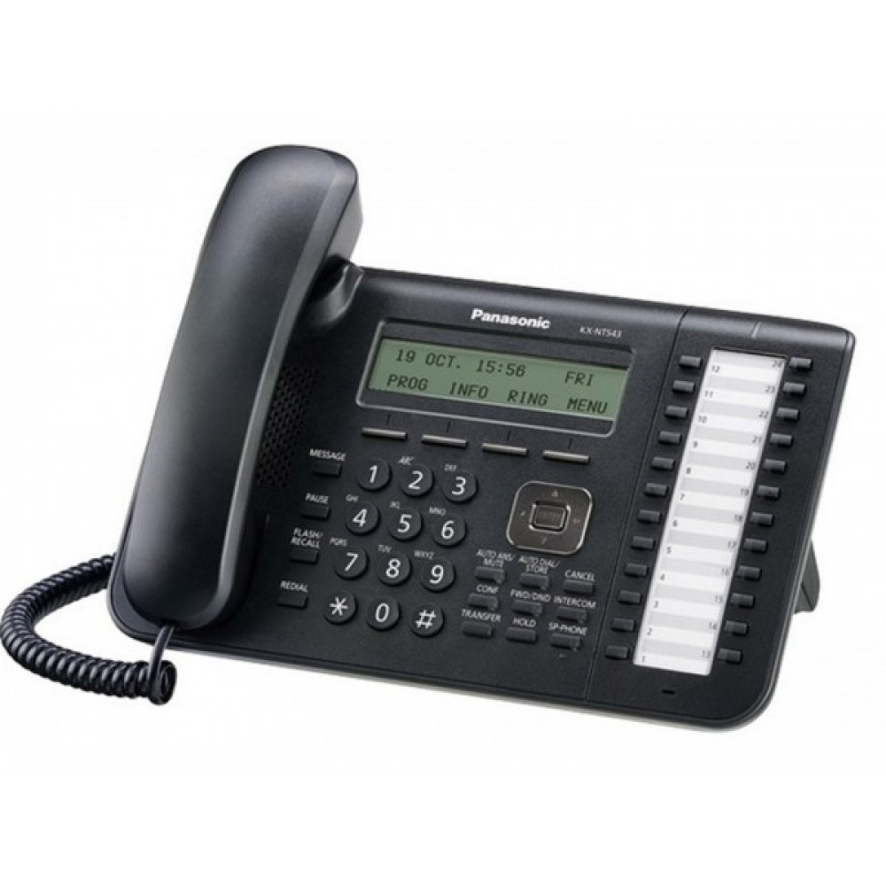 IP-телефон Panasonic KX-NT543RU-B Black