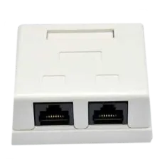 Розетка наружная EPNew EPNew 2хUTP, кат. 6, RJ45