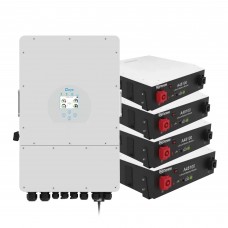 Система зберігання енергії Deye SUN-12K-SG04LP3-EU-4DY19.2K-LFP-W 12kW 19.2kWh 4BAT LiFePO4 6000 циклів (SUN-12K-SG04LP3-EU-4DY19.2K-LFP-W)