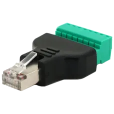 Роз'єм Voltronic RJ-45(M) (8 контактов) с клеммами под кабель