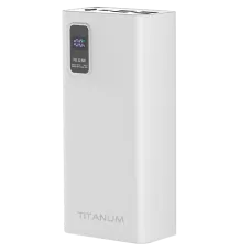 Повербанк VIDEX TITANUM 728S 30000mAh 22.5W White