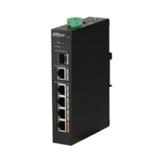 Коммутатор 4 порта неуправляемый Dahua Dahua DH-PFS3106-4ET-60 POE