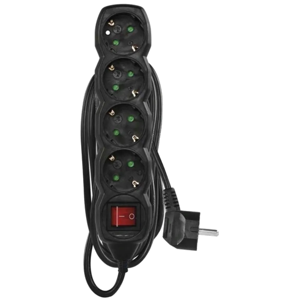 Сетевой удлинитель Emos EMOS PC1423R 4 розетки 3 м