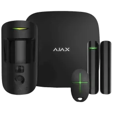 Комплект охоронної сигналізації Ajax Ajax StarterKit Cam Plus HDR (8EU) UA black