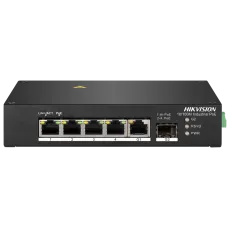 Коммутатор 4 порта неуправляемый Hikvision Hikvision DS-3T0306HP без БП