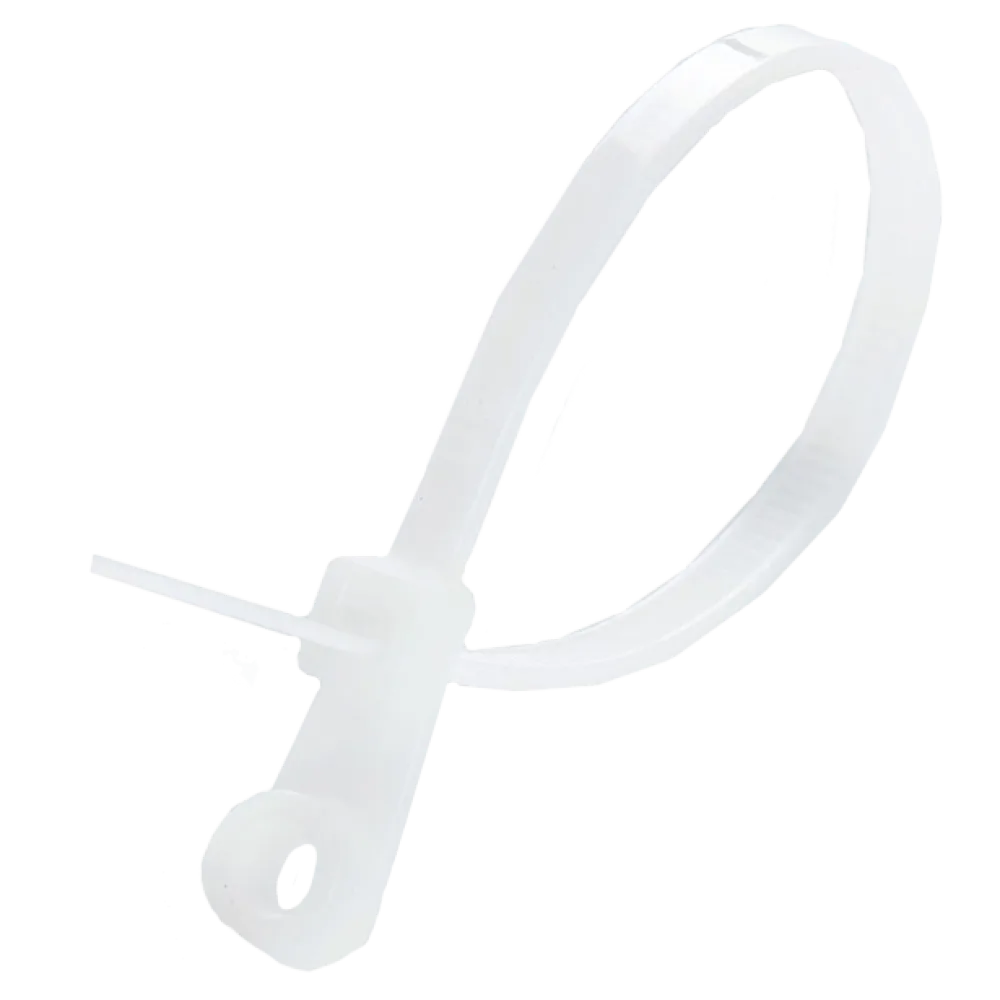 Стяжка кабельна з кільцем чорна (пач. 100шт.) APRO APRO 4х150