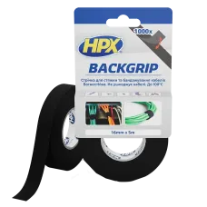 Лента-липучка для бандажа кабелей HPX HPX BACKGRIP BG1605 16х1,25мм 5м