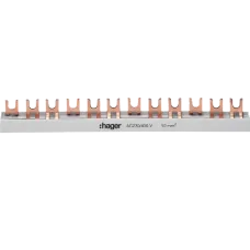 Шина фазна 3P 10мм 57M Hager Hager KDN363B