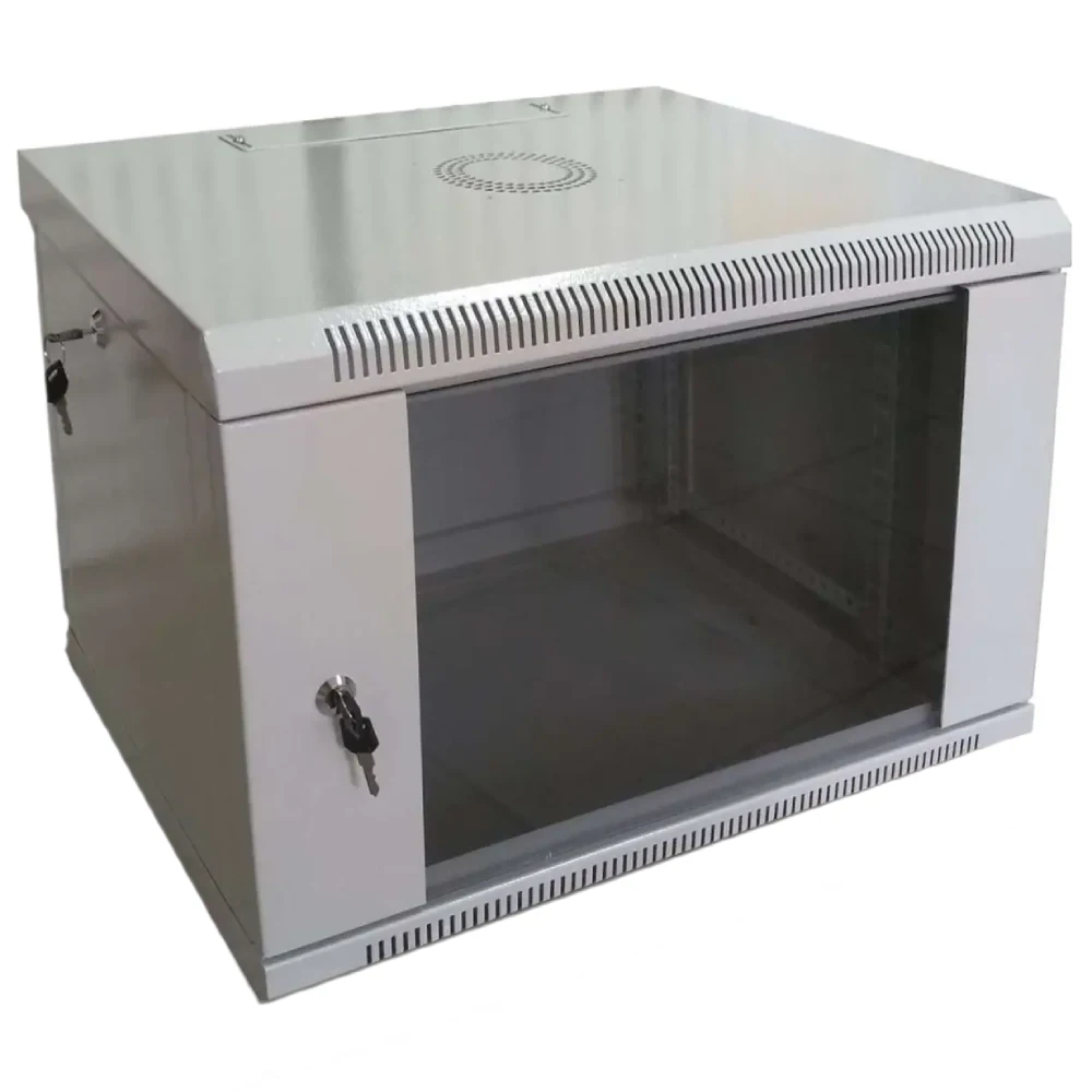 Шафа комутаційна настінна 6U 600x450 розбірна  Hypernet WMNC-6U-FLAT