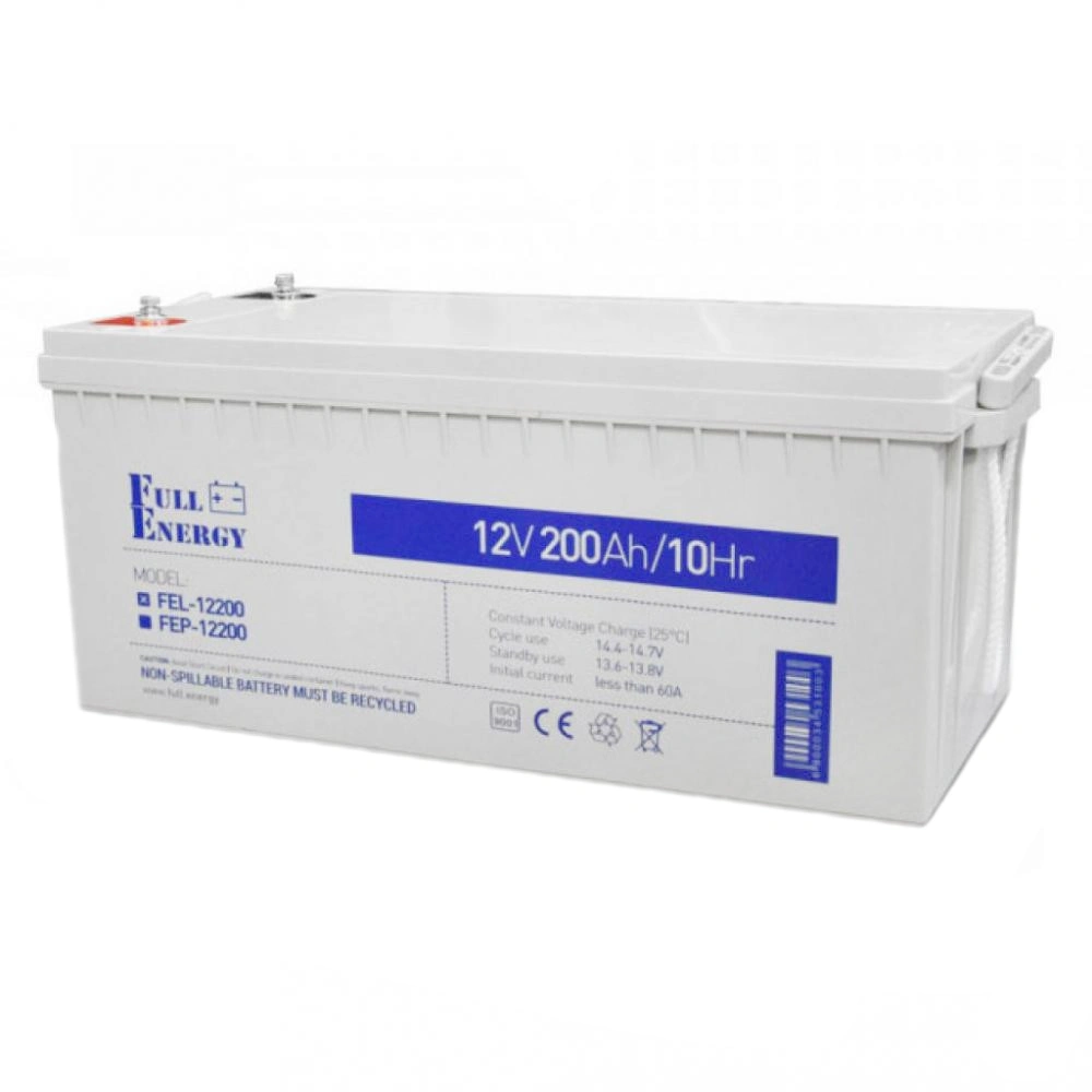 Свинцево-кислотна акумуляторна батарея Full Energy Full Energy FEL-12200 200А•ч 12В гелевая