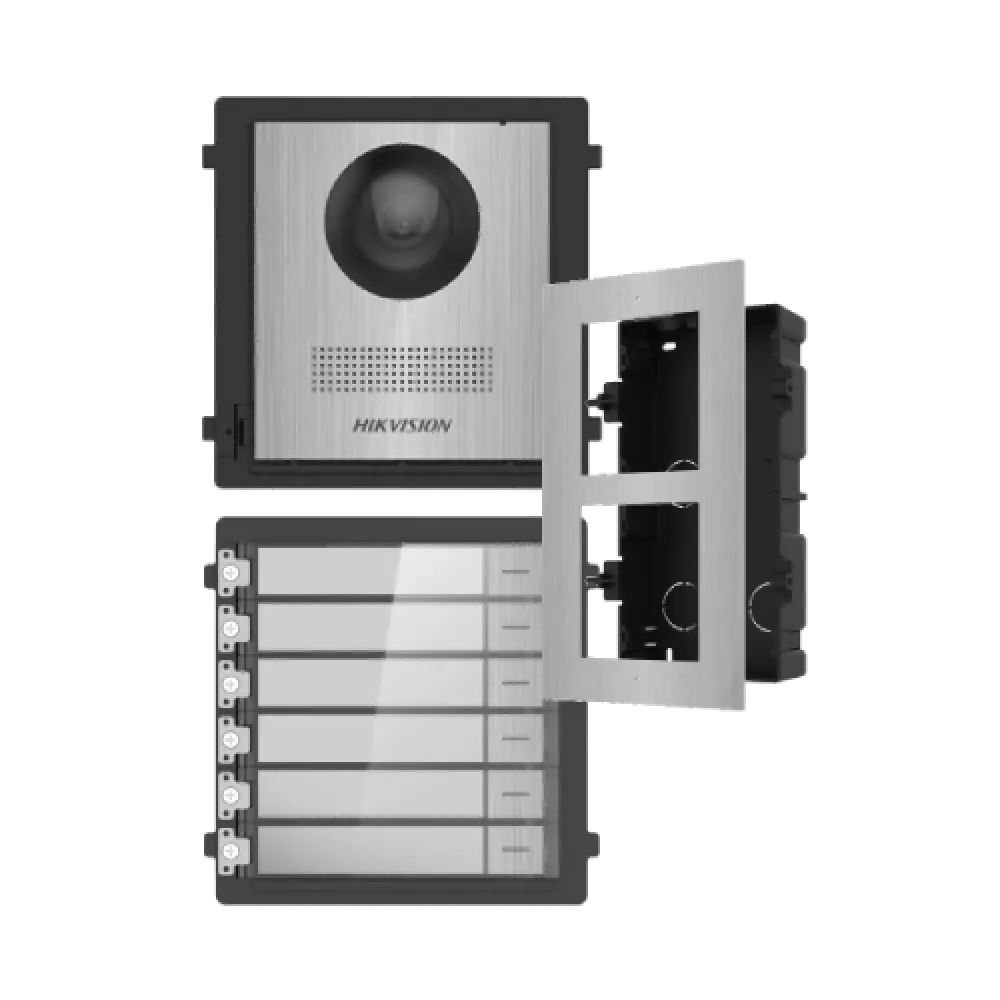 Комплект модулей Hikvision Hikvision DS-KD8003-IME1NS + DS-KD-ACF2/S + DS-KD-KK/S