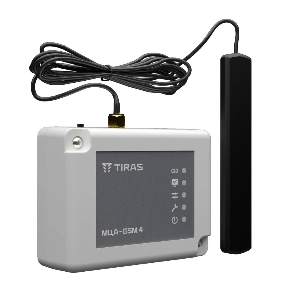 Модуль цифрового GSM-автодозвону Тирас Tiras Tiras МЦА-GSM.4