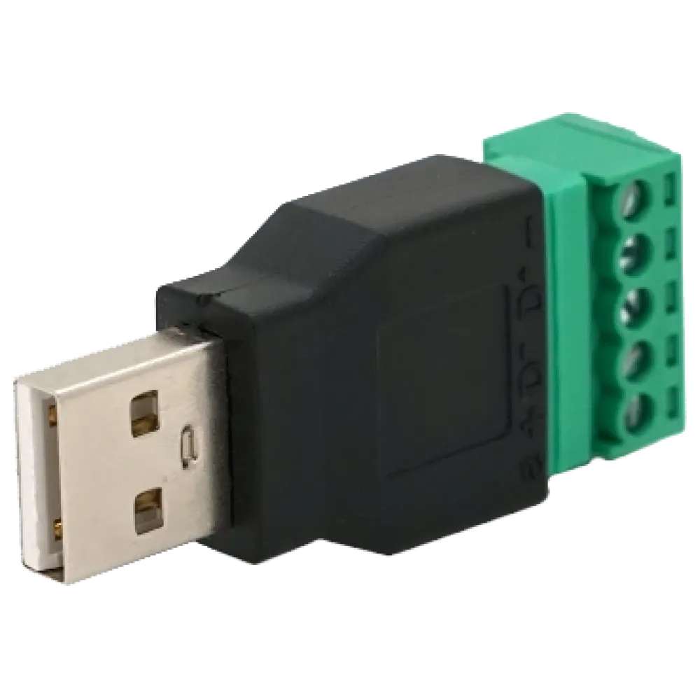 Разъем Voltronic USB (5 контактов) с клеммами под кабель